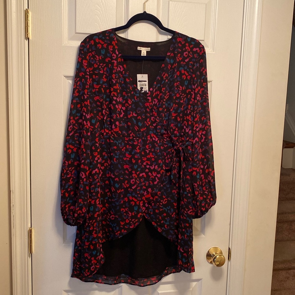 Brand New Cato Wrap High Low Blouse… size XL